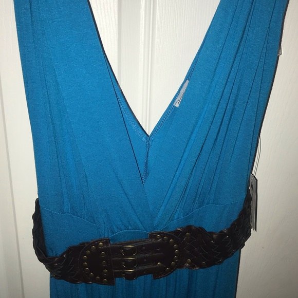 👗Charming Charlie Turquoise Dress - Picture 4 of 9